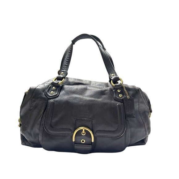 Coach Campbell Mahogany Brown Leather Satchel F25151 - Picture 11 of 16